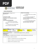 Second Grade Noun Lesson Plan | PDF | Lesson Plan | Cognitive Science