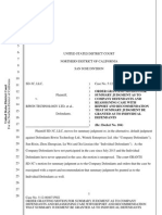 SD-3C v. Biwin Tech - Summary Judgment Trademark PDF