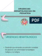 Urgencias Hematologicas