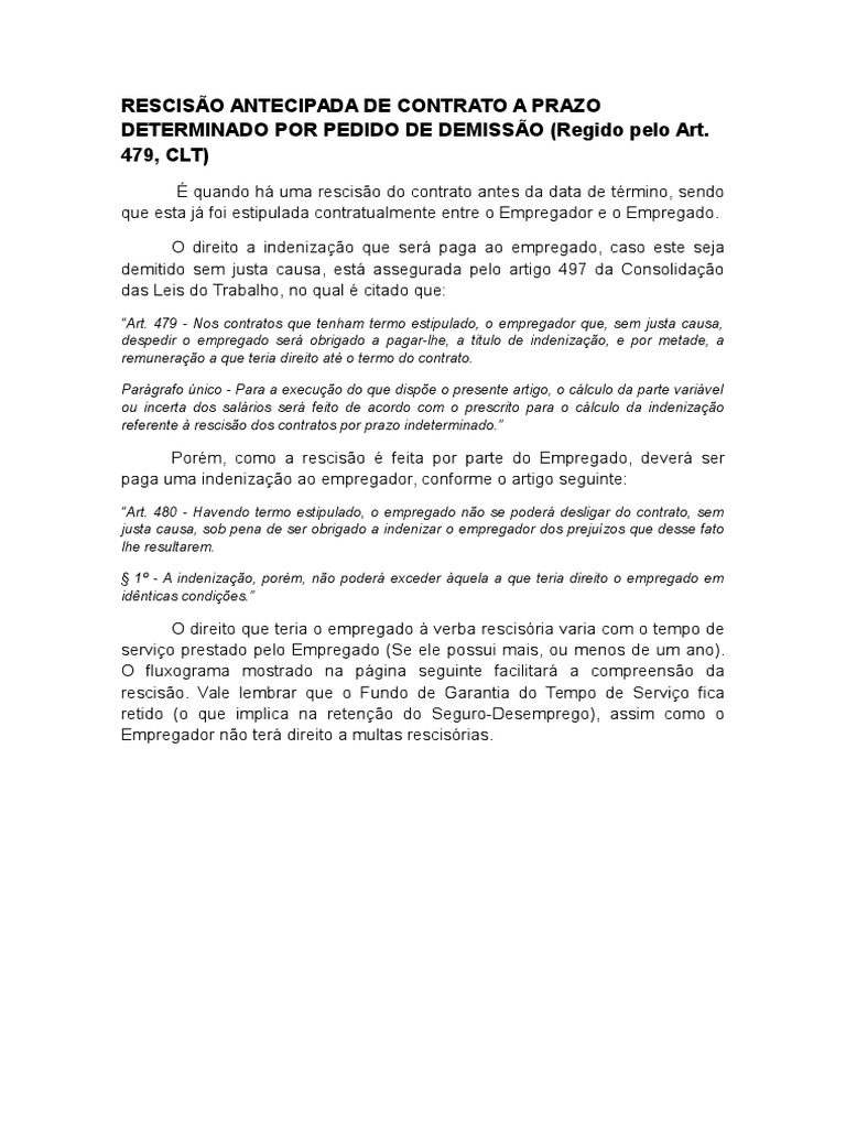 Como Escrever Uma Rescisão De Contrato