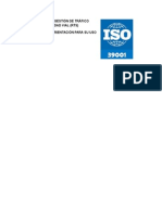 ISO 39001 Sistemas de Gestión de Tráfico Seguridad Vial