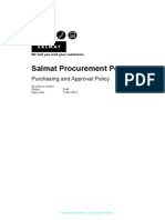 Procurement Policy Manual