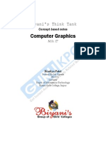 Computer Graphics and  Image Processing