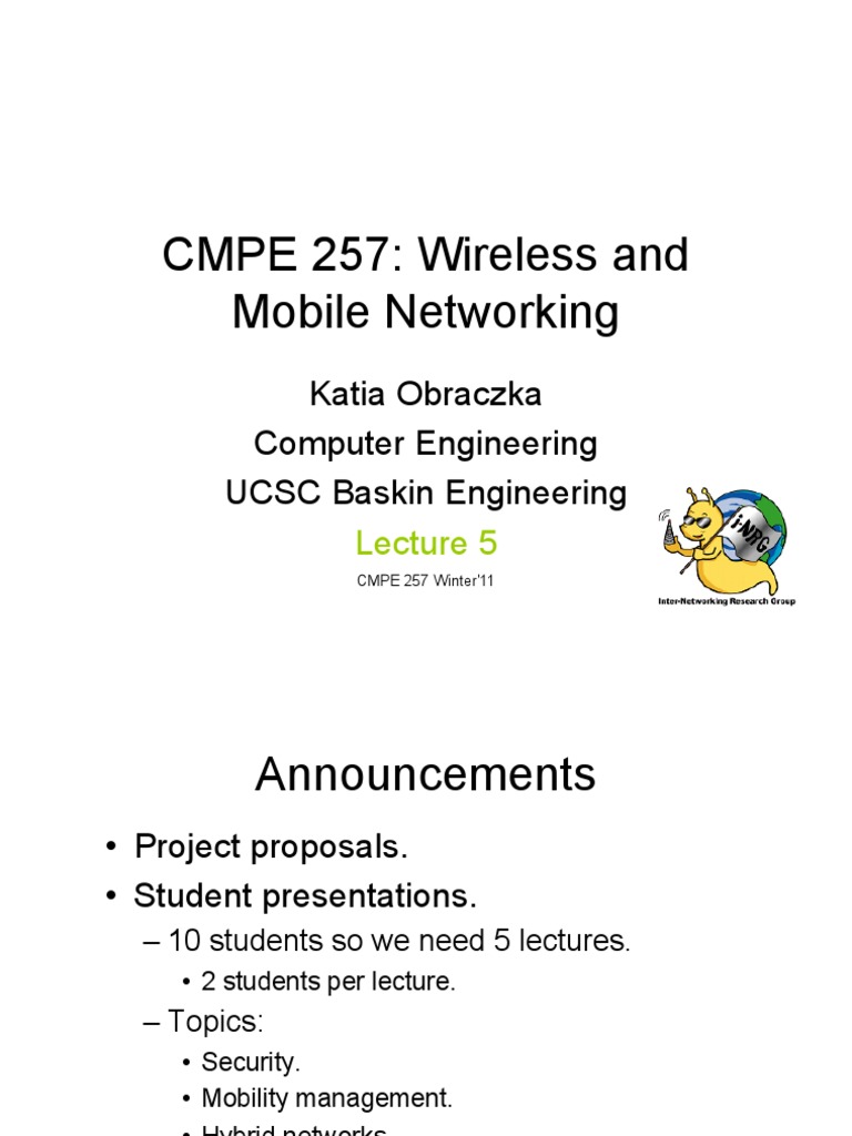 Wireless Networking: MAC & Routing Insights | PDF | Routing | Computer ...