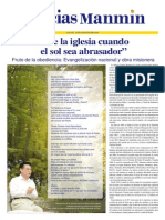 Noticias Manmin - Periódico Evangélico Cristiano multi-idima. N° Sp 171