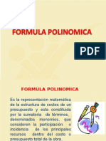 Formula Polinomica