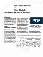 Selecting Filler Mettals PDF