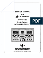 BK_Precision 1760 Service manual