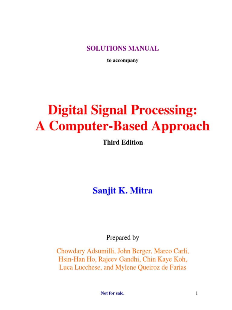 Digital design mano 3rd edition solution manual pdf