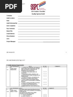 Audit Question Sample