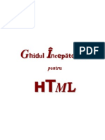 Ghid Pentru HTML-buun