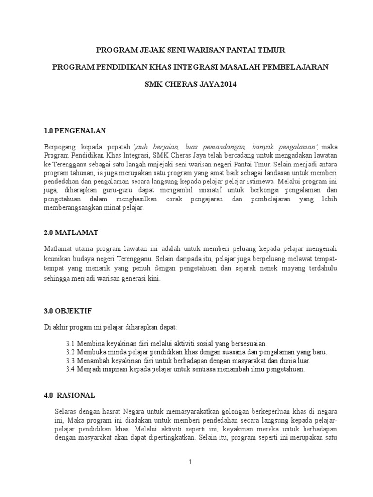 Program Jejak Seni En Zul Pdf