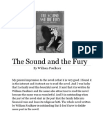 The Sound and The Fury Book Report