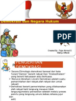 Demokrasi Fajar Wahyu