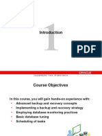 Oracle Database 10g - Administration Workshop II - Less 01 Intro