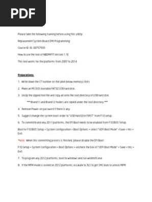 Dmi tool version nbdmifit 2 14 download free