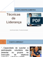 Palestra- Técnicas de Liderança