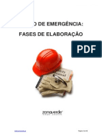 Plano de Emergencia Fases de Elaboracao