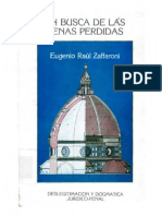 Eugenio Raul Zaffaroni - en Busca de Las Penas Perdidas - 2º Reimpressão PDF