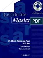 FCM wookbook first certificate master class