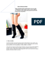 Tipos de Botas para Mujer