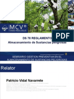 Mdulo 4 y 5 Anlisis Del Ds n78 Reglamento Almacenamiento Sustancias Peligrosas PDF