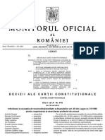 Decizii Ale Curții Constituționale: Legi, Decrete, Hotărâri Și Alte Acte Sumar