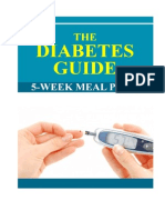 The Diabetes Guide: 5-Week Meal Plan