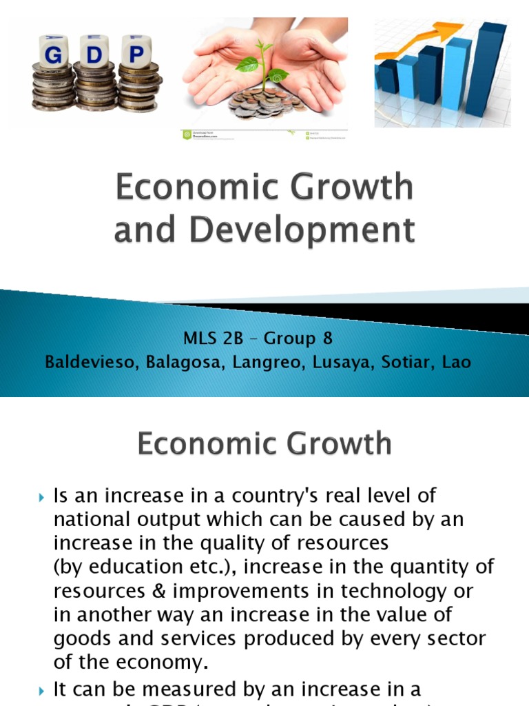MLS 2B Economic Growth and Development REVISED | PDF | Economic Growth ...
