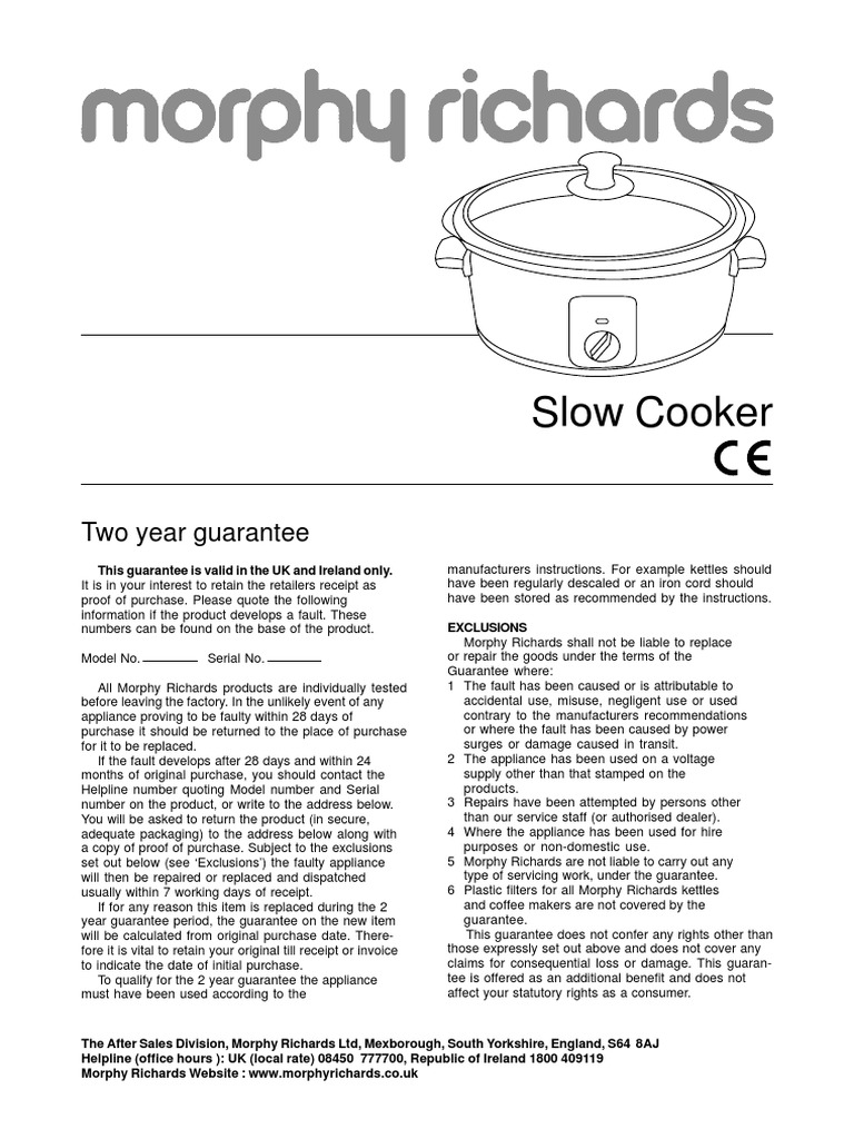 Slow Cooker PDF Slow Cooker Curry