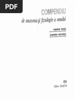 Compediu de Anatomie Si Fiziologie A Omului