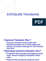 Exposure Transaksi