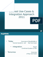 Everest Use-Cases & Integration Approach 2011