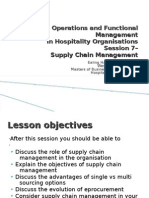 EHWLC MBA Operations Session 7 - Supply Chain Management