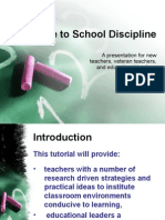 School Discipline Topic 1