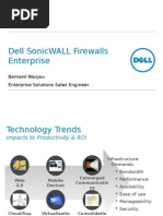 Dell SonicWall Firewall Enterprise Customer Technical Presentation