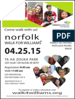 Norfolk Williams Syndrome Awareness Walk