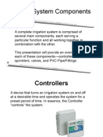Irrigation System Components