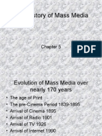 Brief History of Mass Media