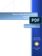 DSD Jail Operations Audit Report