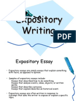 Expository Writing