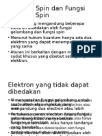 Elektron Spin Dan Fungsi Electron Spin