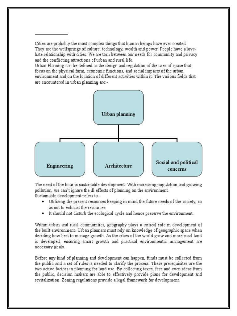 Planning & Zonning | PDF | Water Resources | Sustainability