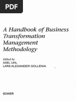 A Handbook of Business Transformation Management Methodology