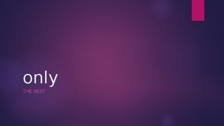 Only | PDF