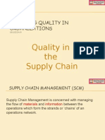 Session 9 - Quality in The Supply Chain