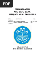 Download Makalah Pemanfaatan Abu Batu Bara Menjadi Nilai Ekonomis by Ghifari Ali SN259299444 doc pdf