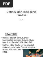 Download Definisi Dan Jenis-Jenis Fraktur by tiaracintya SN259299561 doc pdf