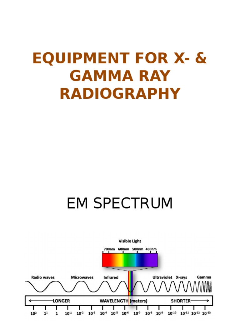 Equipment for X & Gamma Ray Radiography Vacuum Tube X Ray