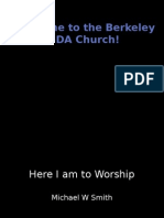 Welcome To The Berkeley SDA Church!